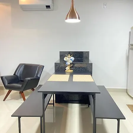 Apartamento Mobiliado A 500M Do Goiania Shopping Exterior photo